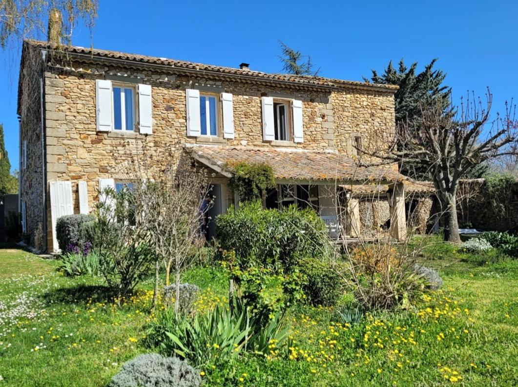 Mas Les Romarins, 10 Min D'Uzes, Grand Jardin, Nid De Repos Et Base Pour Activites Dans Le Gard, Max 8 Adultes Et 3 Enfants Villa Exterior photo